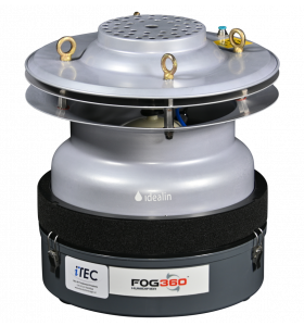 Idealin FOG360 luchtbevochtiger met ophangsysteem