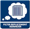 Filter onderhoud indicator